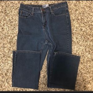 LEVIS Signature At Waist Bootcut Stretch Jeans Misses 12 Short